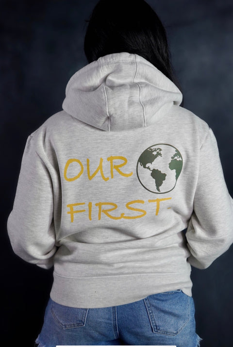 GOTS® Organic Cotton Zip-Up Sweatshirt women.