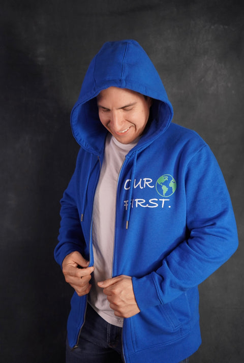 Gots® crewneck sweatshirt combines | OUR PLANET FIRST |