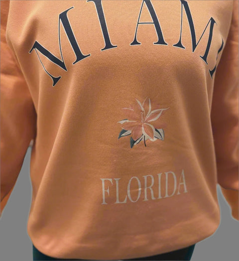 Sweatshirt Miami Logo in front