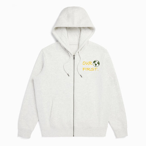 GOTS® Organic Cotton Zip-Up Sweatshirt women.